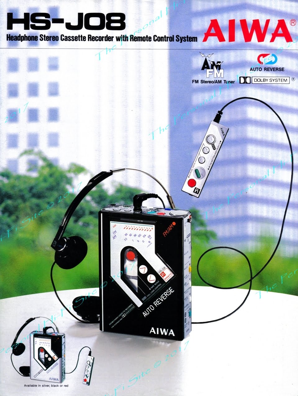 AIWA カセットプレーヤー HS-J8 ジャンク品 切り替わっ